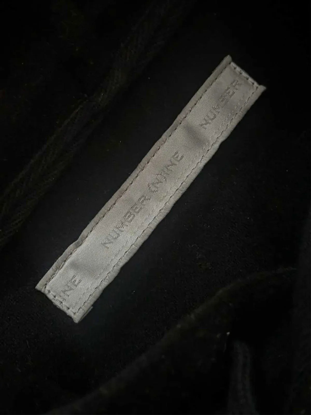 Number Nine Wool Shield Hoodie