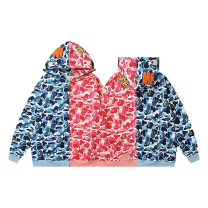 Shark Camo Full Zip Hoodie