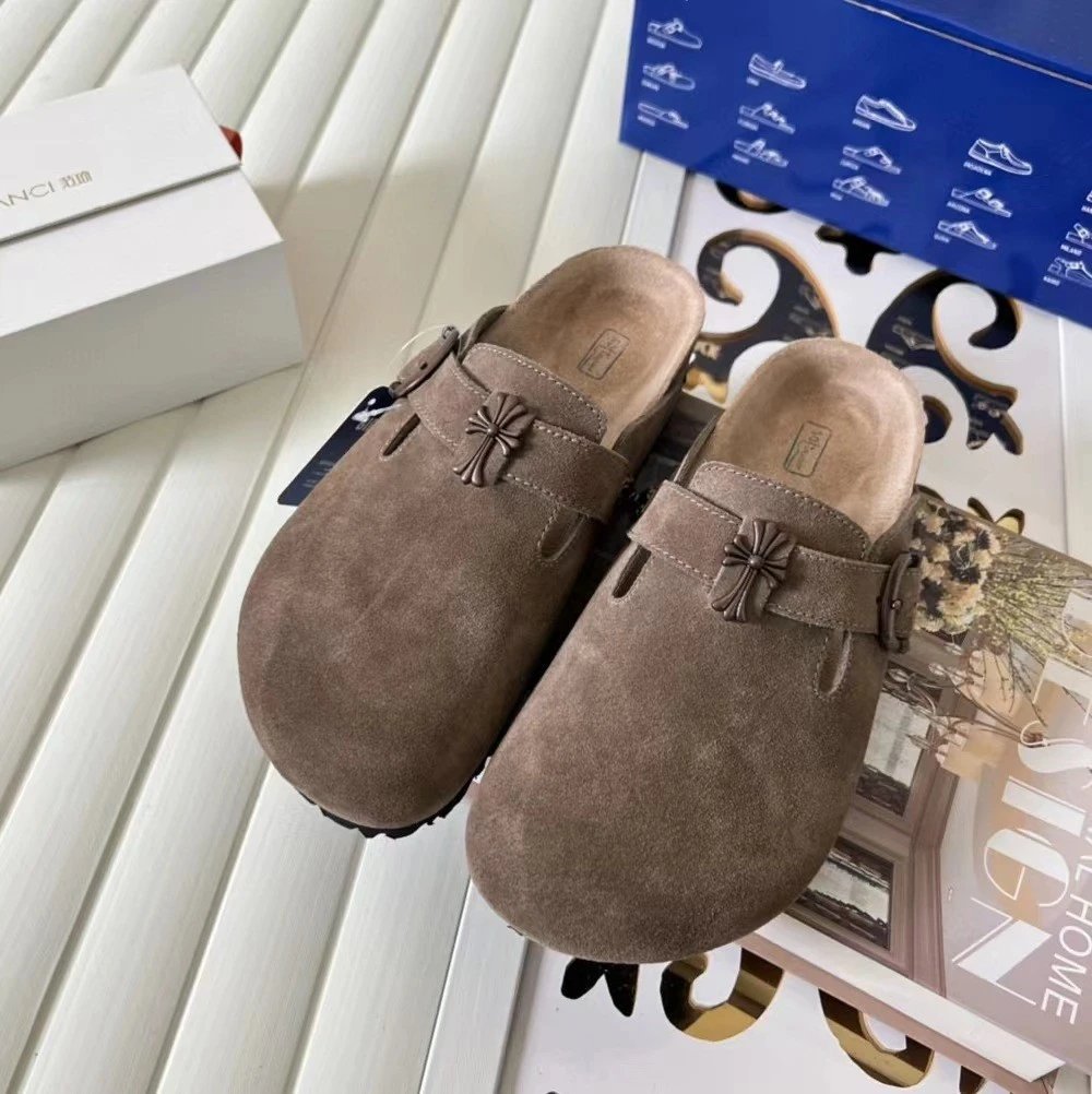Birkenstock X Chrome Hearts