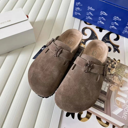 Birkenstock X Chrome Hearts