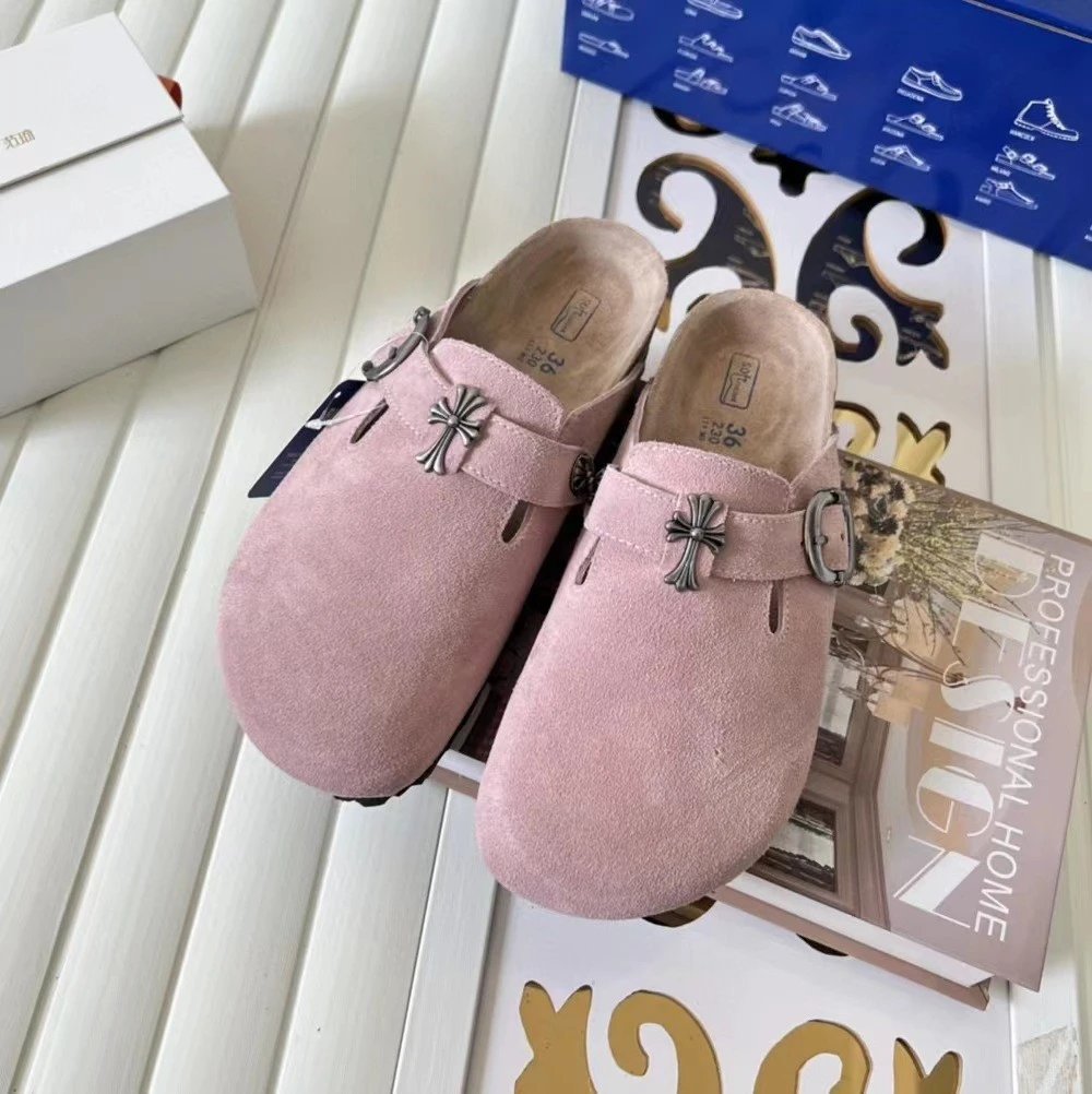 Birkenstock X Chrome Hearts