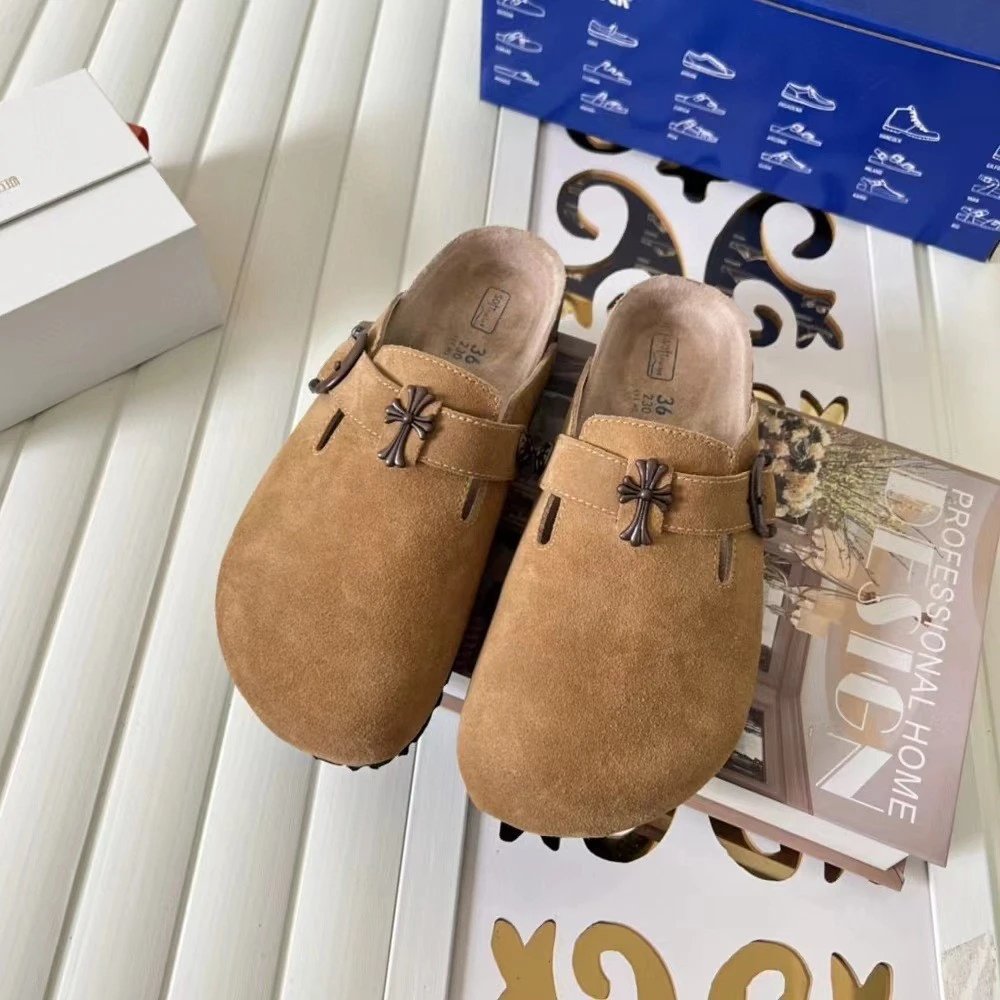 Birkenstock X Chrome Hearts
