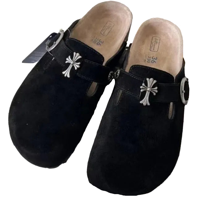 Birkenstock X Chrome Hearts