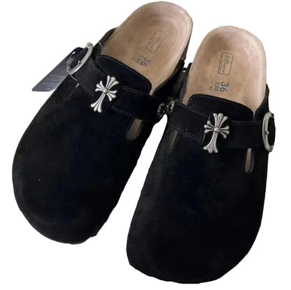 Birkenstock X Chrome Hearts