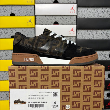 Fendi Match Low-Top
