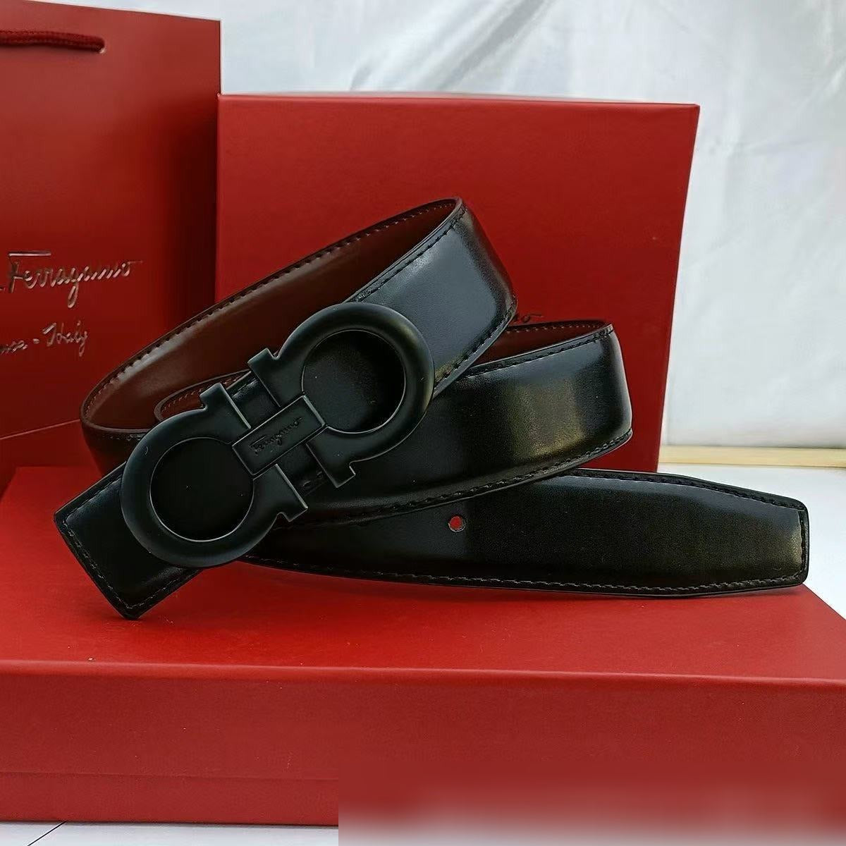 Ferragamo Gancini Belt