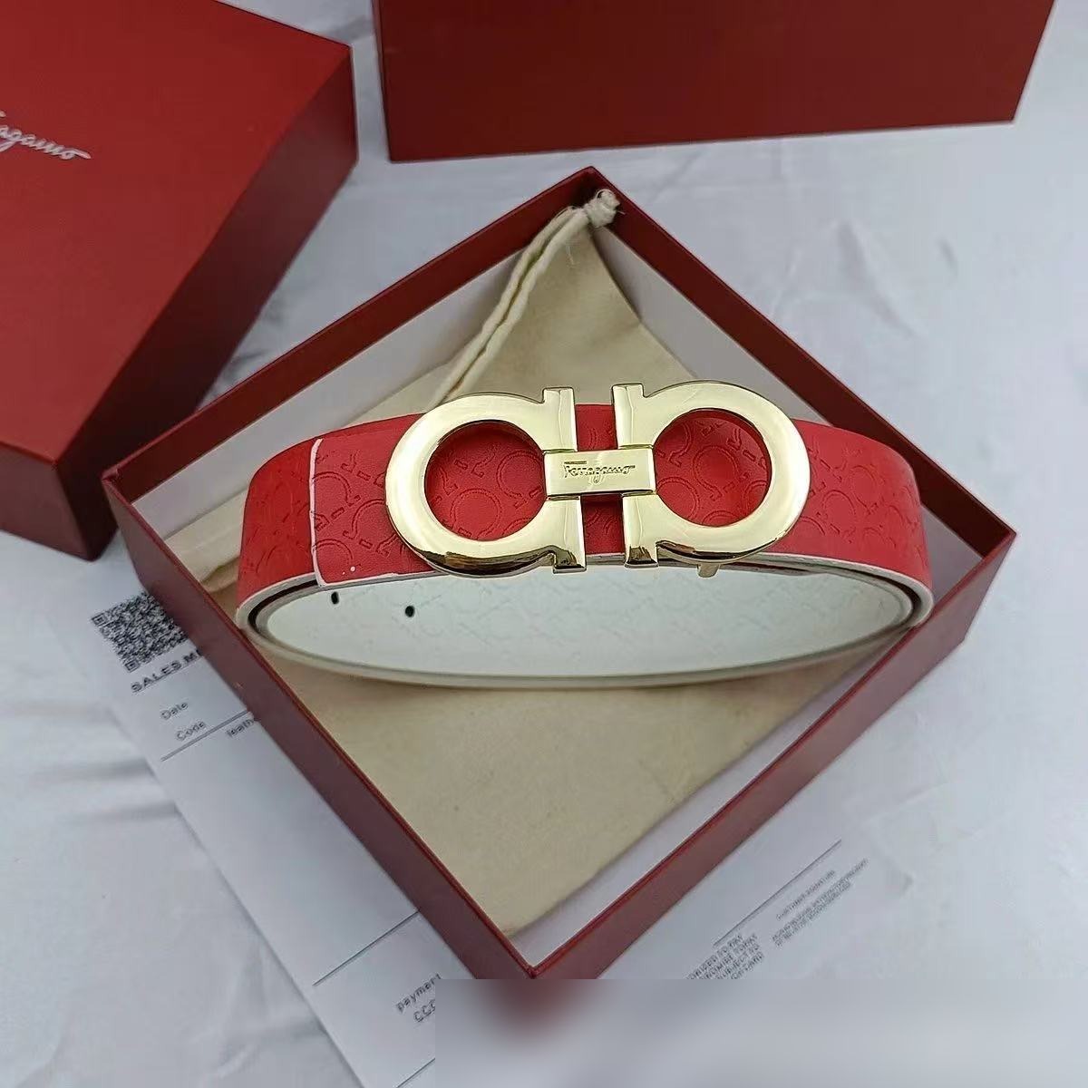 Ferragamo Gancini Belt