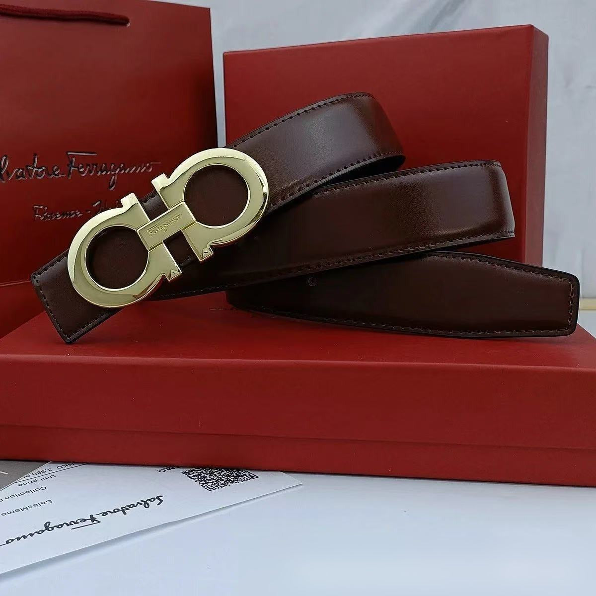 Ferragamo Gancini Belt