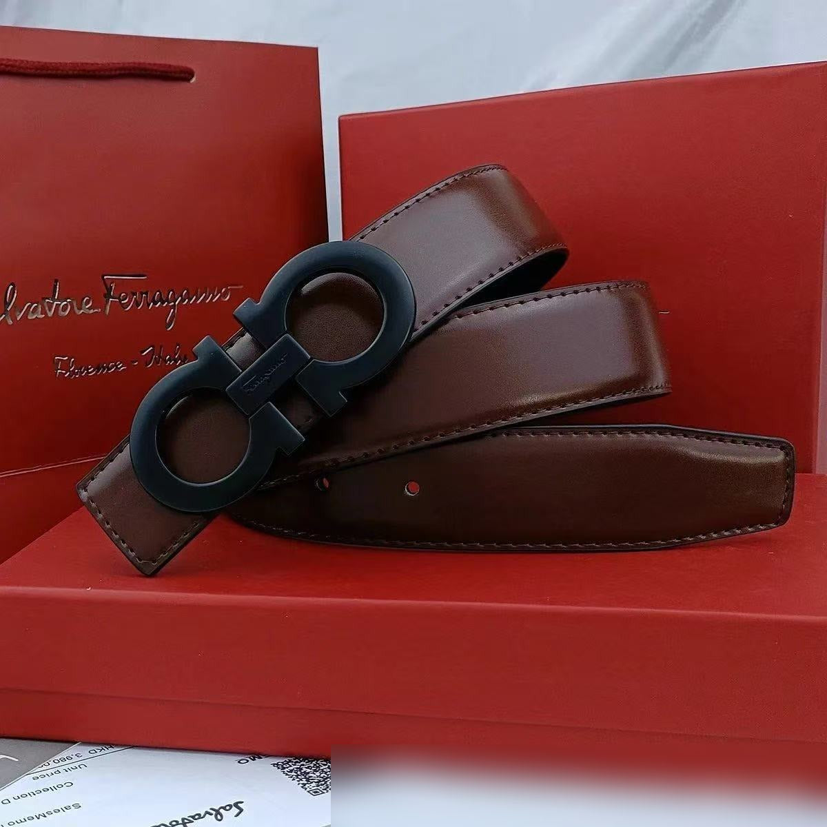Ferragamo Gancini Belt