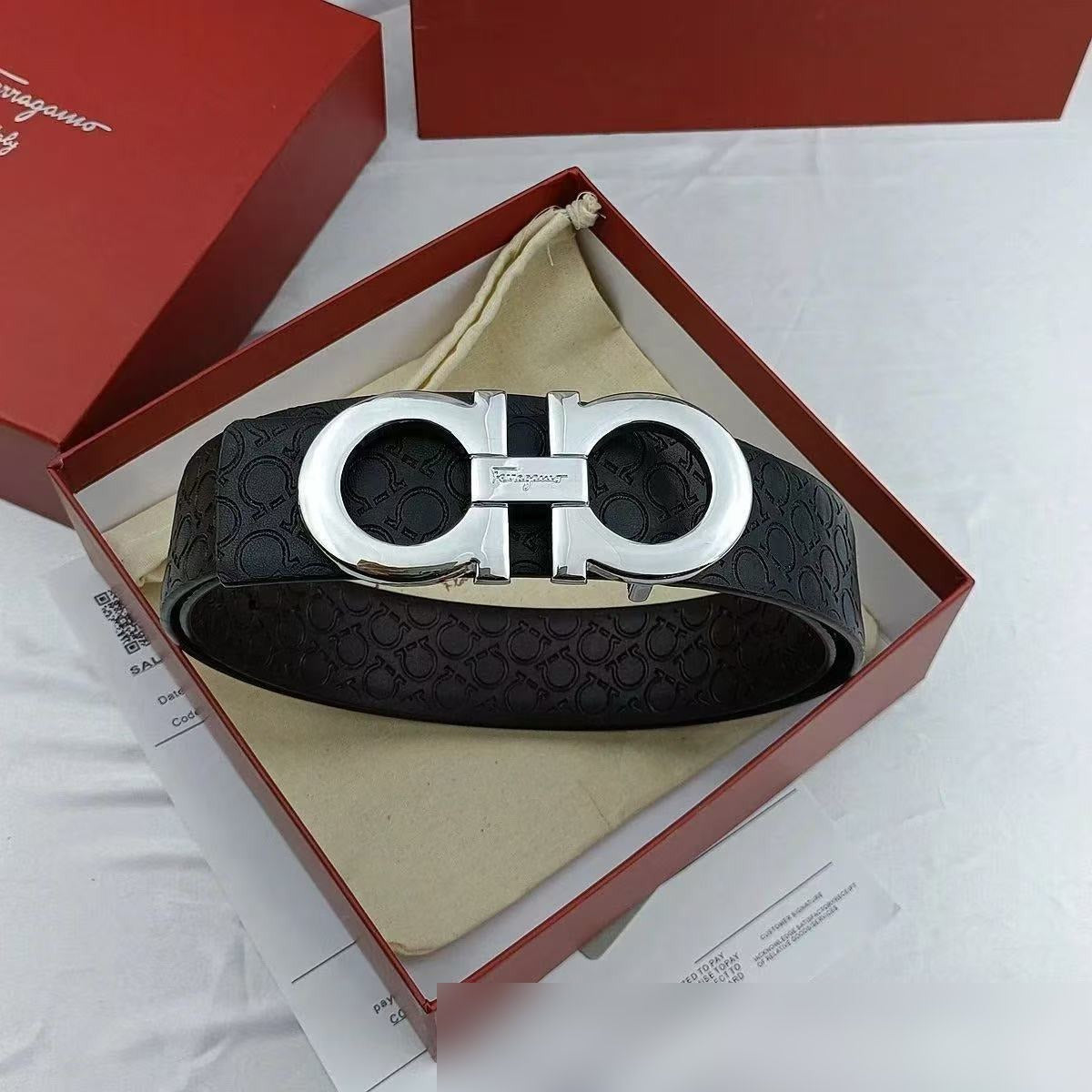 Ferragamo Gancini Belt