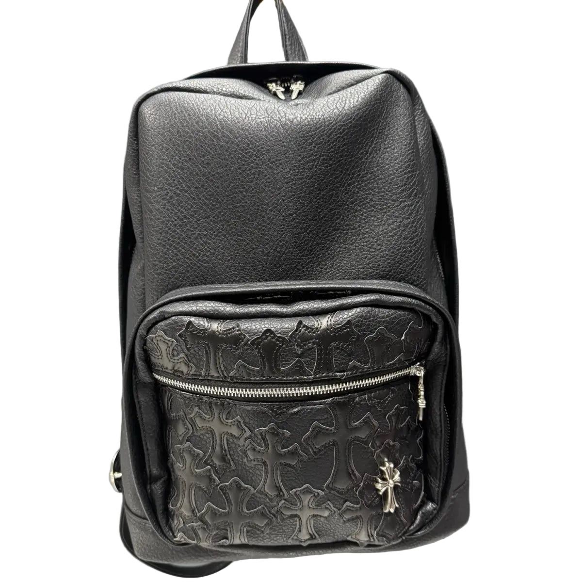 Chrome Hearts Cross Leather Backpack