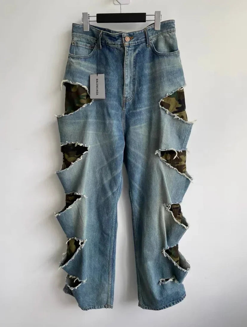 Balenciaga Cammo Cut
