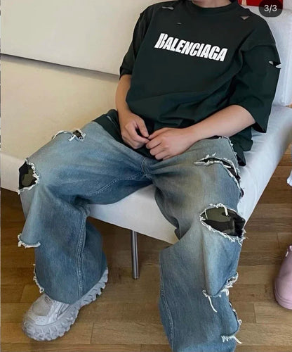 Balenciaga Cammo Cut