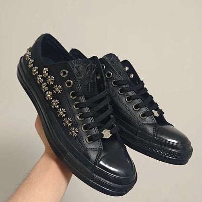 Converse Chrome Hearts Low Leather CHStuds