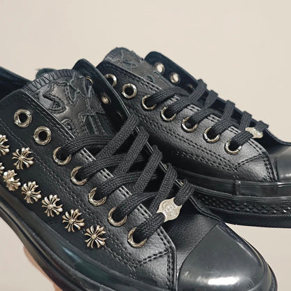 Converse Chrome Hearts Low Leather CHStuds