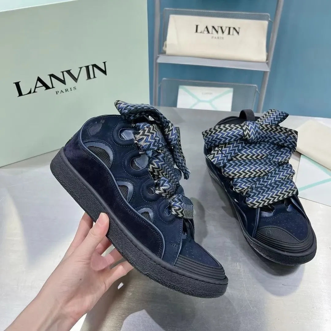 Lanvin Curb Azul Marino 2