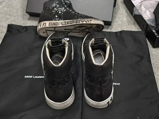 Saint Laurent Joe Mid Top Sneaker
