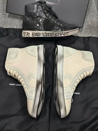 Saint Laurent Joe Mid Top Sneaker