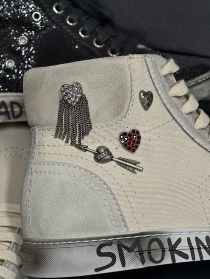 Saint Laurent Joe Mid Top Sneaker