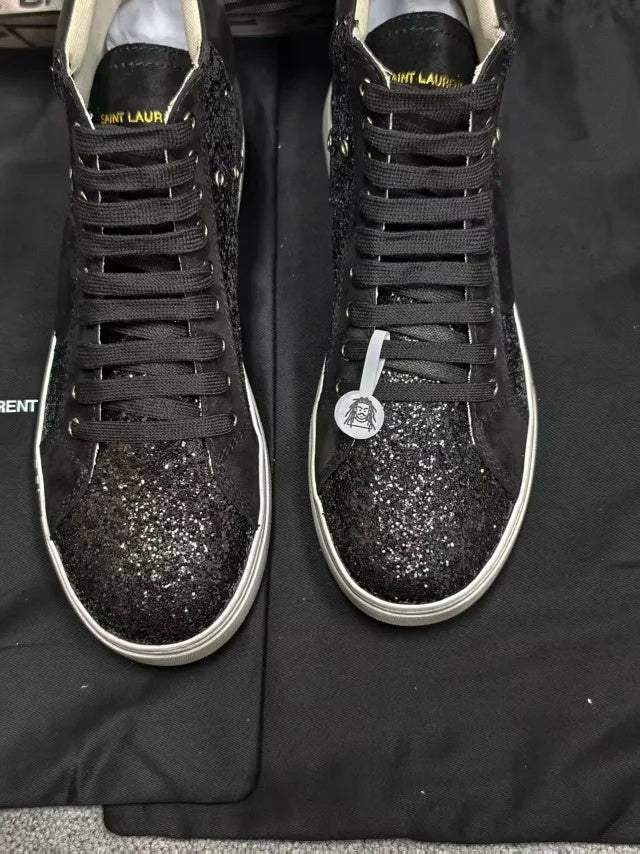 Saint Laurent Joe Mid Top Sneaker