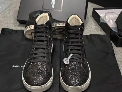 Saint Laurent Joe Mid Top Sneaker
