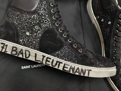 Saint Laurent Joe Mid Top Sneaker