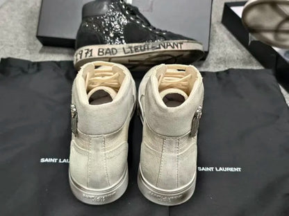 Saint Laurent Joe Mid Top Sneaker