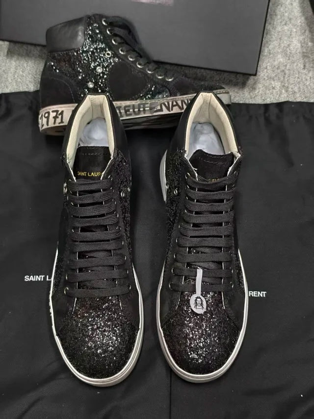 Saint Laurent Joe Mid Top Sneaker