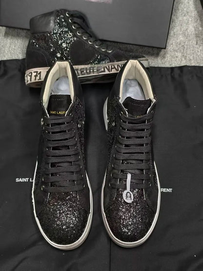 Saint Laurent Joe Mid Top Sneaker