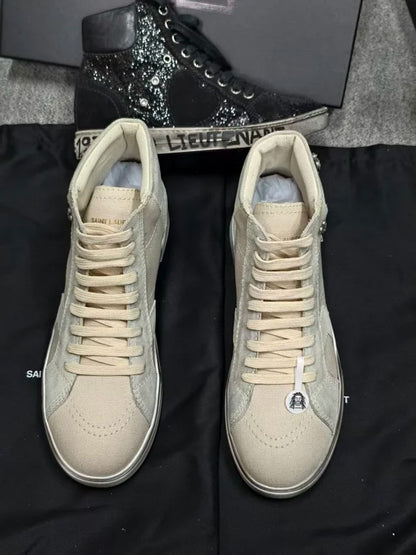 Saint Laurent Joe Mid Top Sneaker