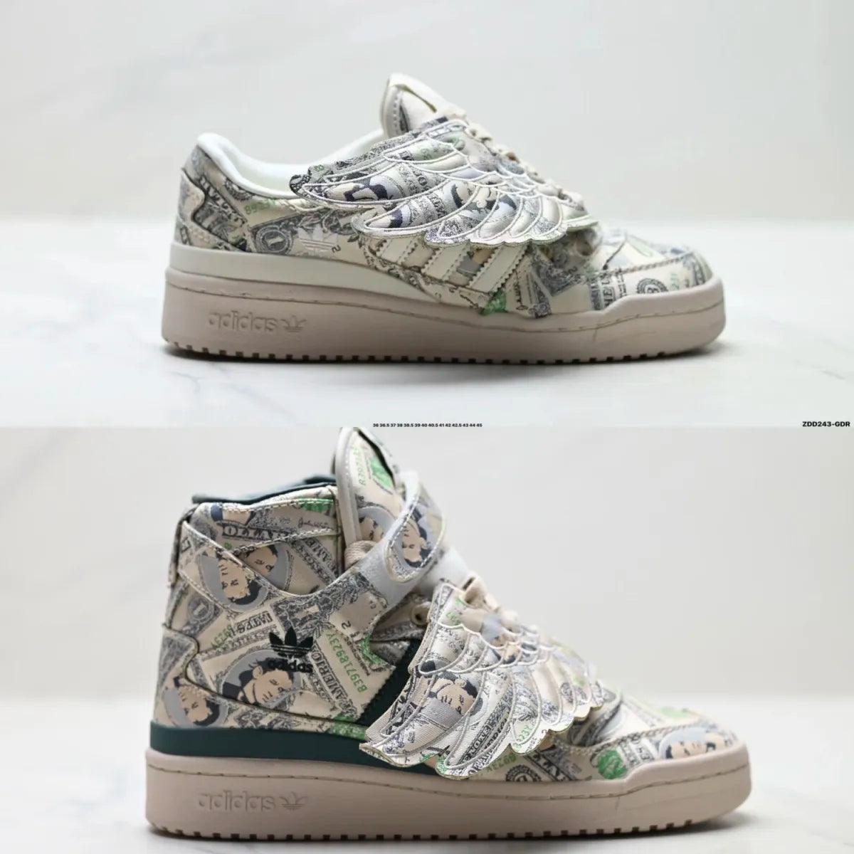 Jeremy Scott x Adidas Wings & Forum